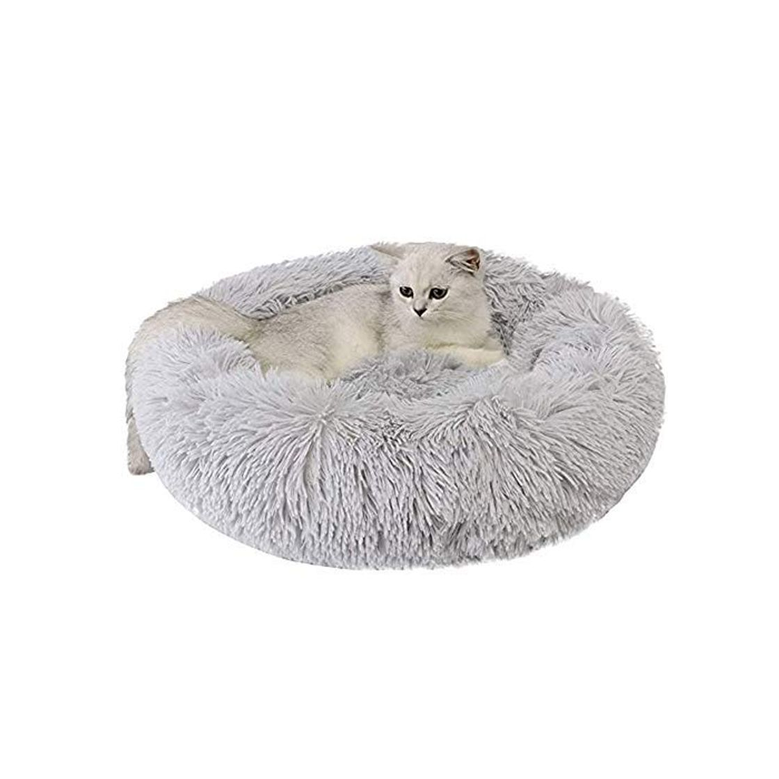 Product Cama para Perros Gatos Mediano Pequeño - Camas Cojin Redonda Antiestres Suave