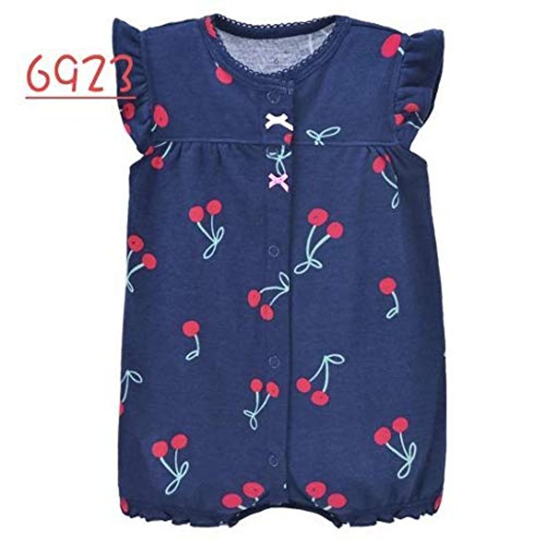 Social LiuQ Monos Bebé Mamelucos Cortos de algodón de Ropa Infantil de Chicas