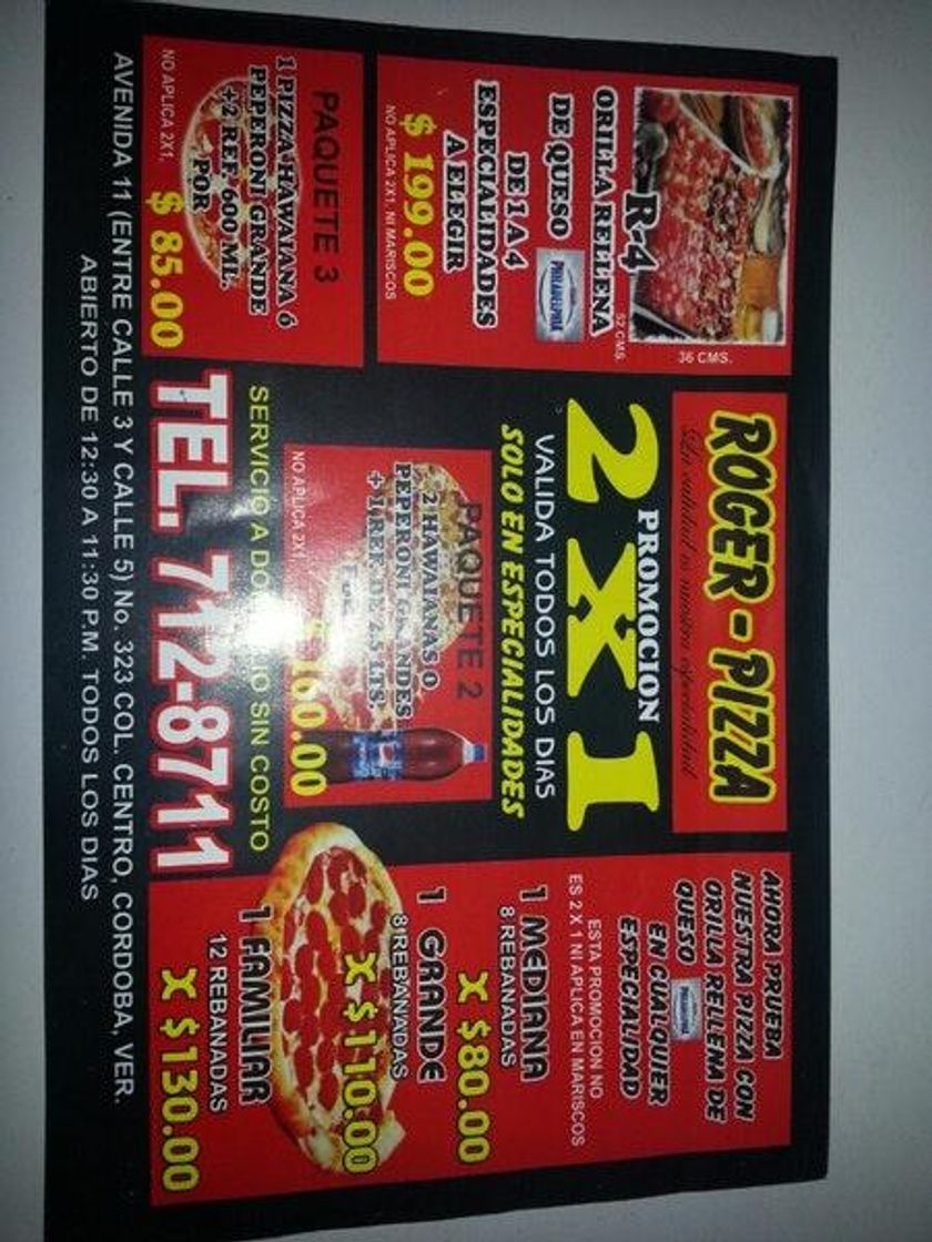 Restaurants Roger Pizza