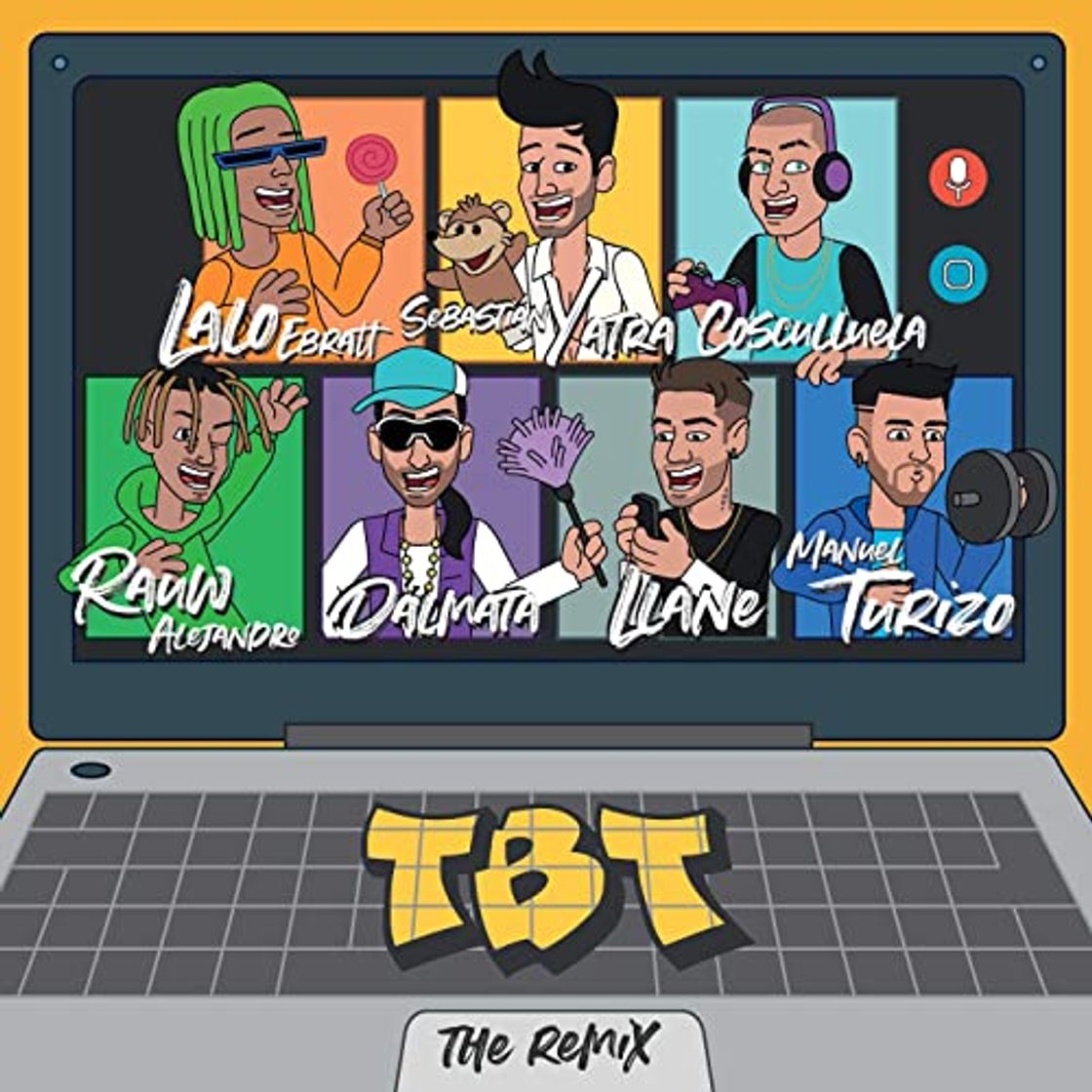 Sebastián Yatra - TBT (Remix ft. Cosculluela, Lalo Ebratt, Llane ...
