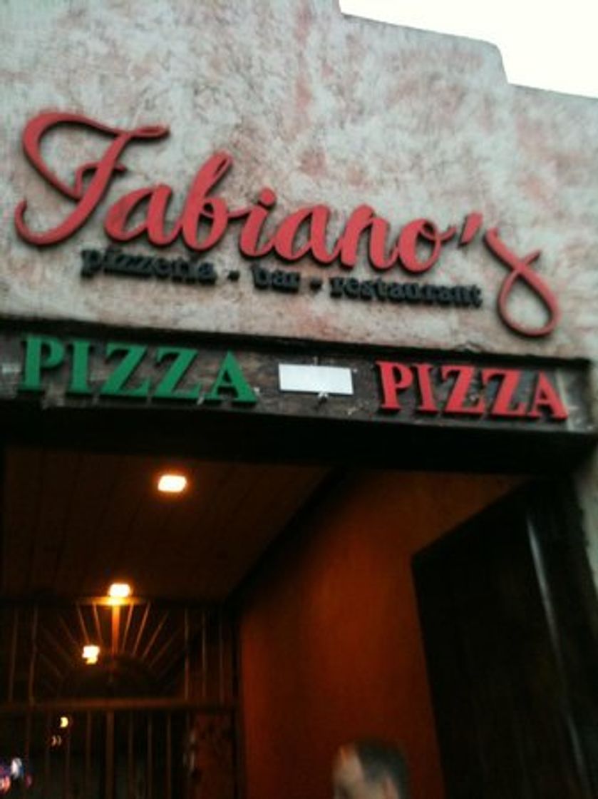 Restaurants Fabiano's pizzería