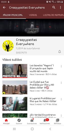Creepypastas Everywhere's YouTube Stats (Summary Profile ...
