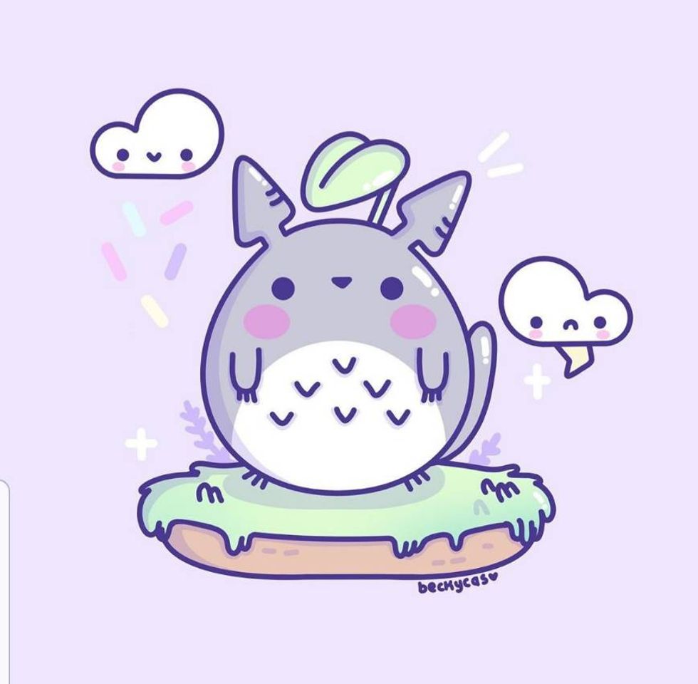 Moda Totoro cute