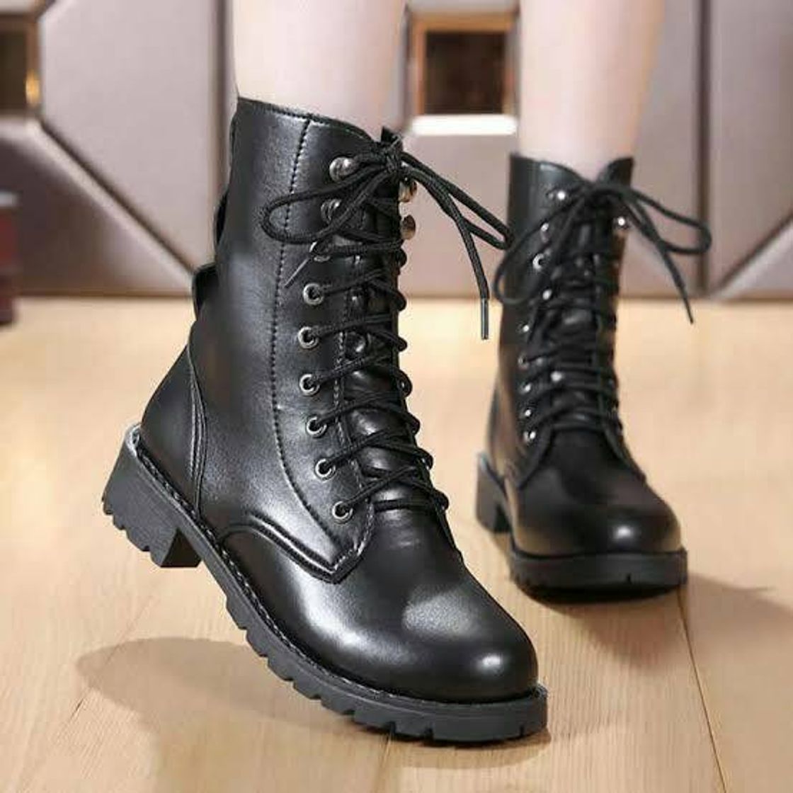 Moda Botines estilo militar