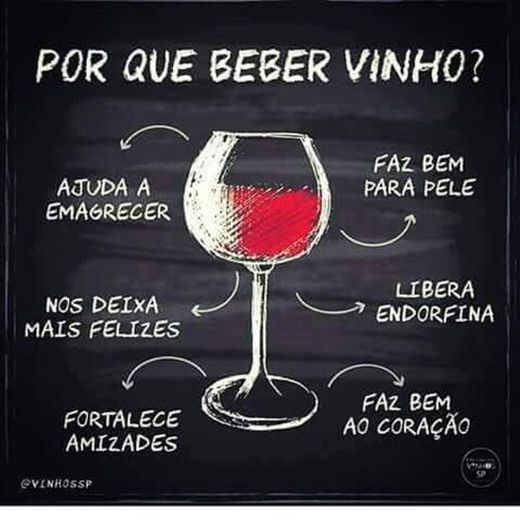 Por que beber vinho? 🤔