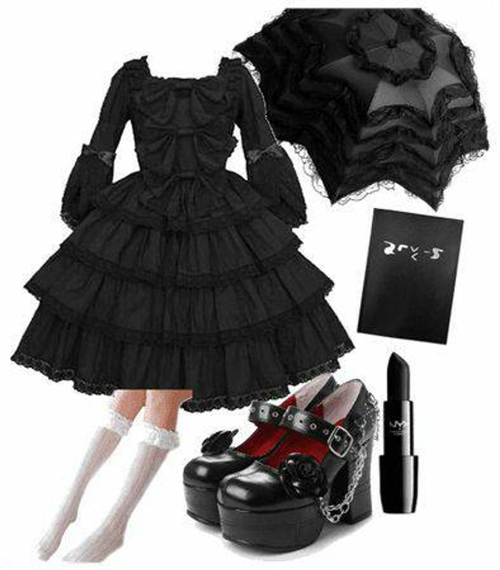 Fashion goth outfit 