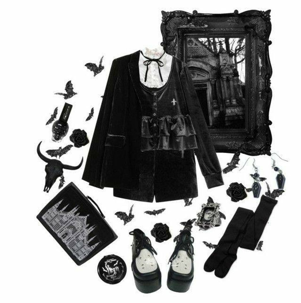 Fashion goth outfit 