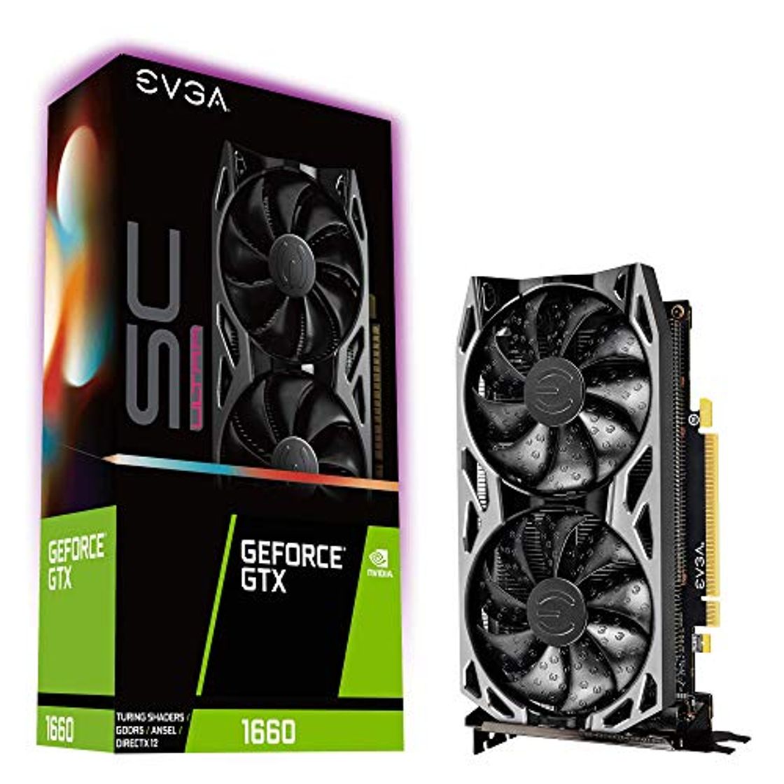 Product EVGA GeForce GTX 1660 SC ULTRA GAMING