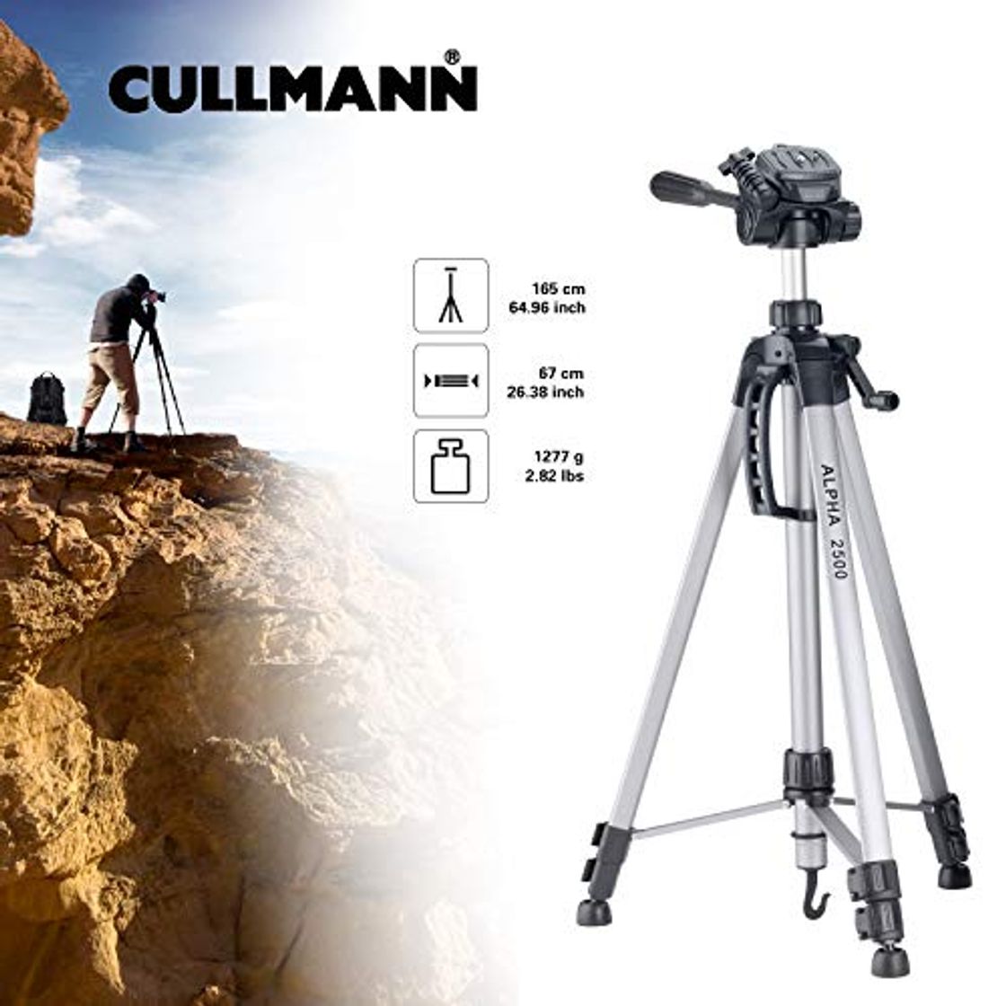 Productos Cullmann Alpha 2500 - Trípode fotográfico