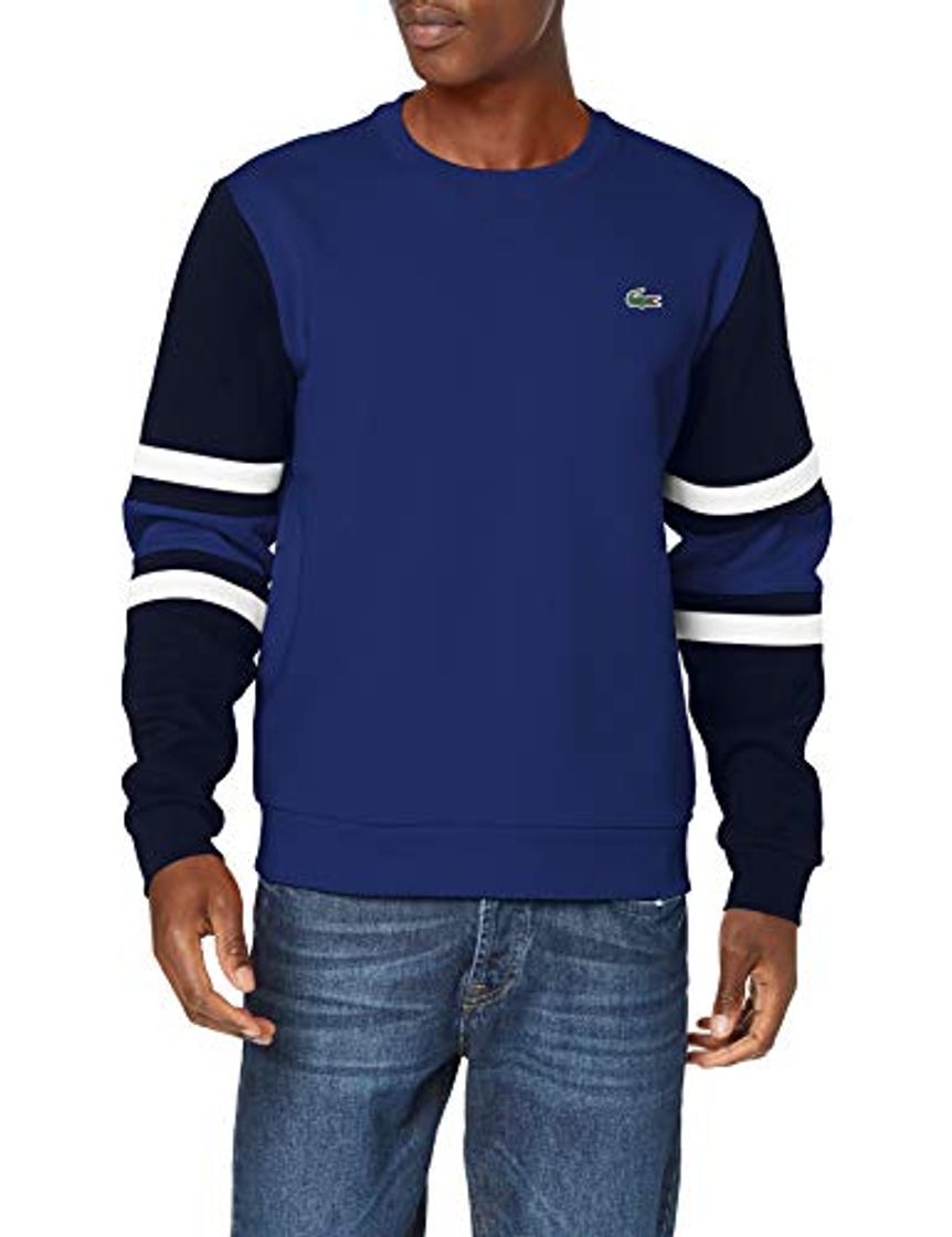 Fashion Lacoste Sport Sh8654 Sudadera, Azul