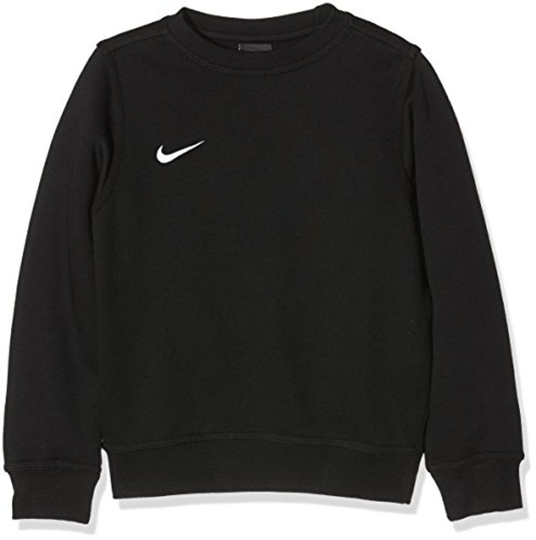 Fitness Nike Yth Team Club Crew - Sudadera para niño, Negro