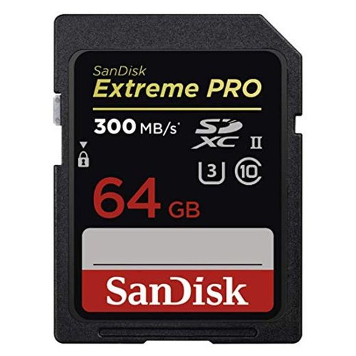 SanDisk SDSDXPK-064G-GN4IN Extreme Pro - Tarjeta de Memoria SDXC de 64 GB