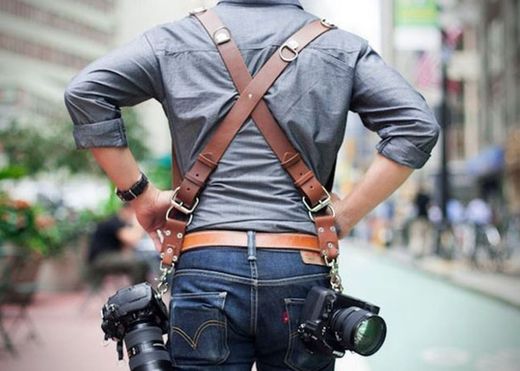 MoneyMaker Leather Camera Strap - Holdfast Gear