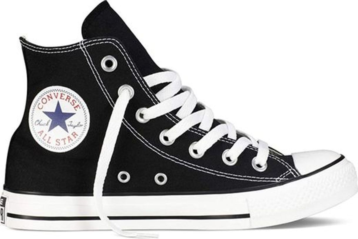 Social Converse Chuck Taylor All Star, Zapatillas altas Unisex adulto, Negro (Black), 38