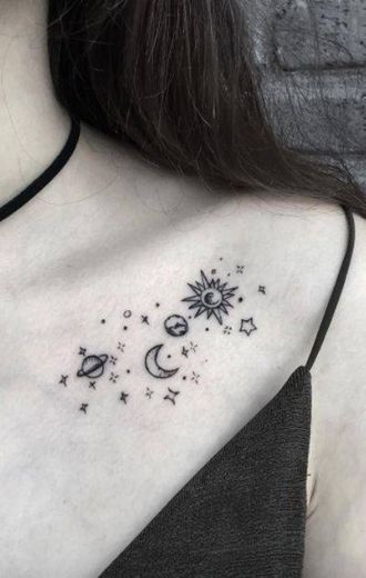 Tatuaje universo 