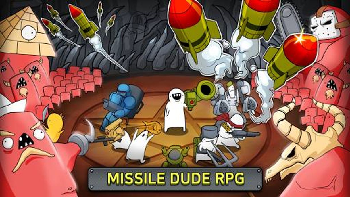 Apps Missile Dude RPG: Tap Tap Missile