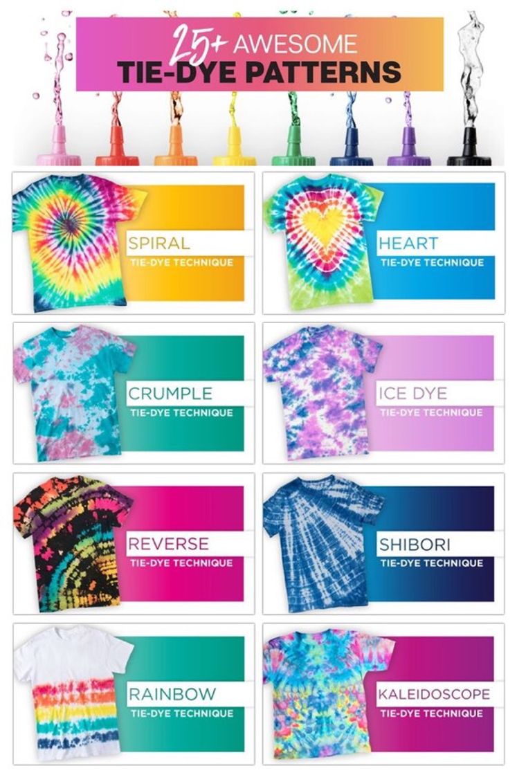 Moda Tie dye