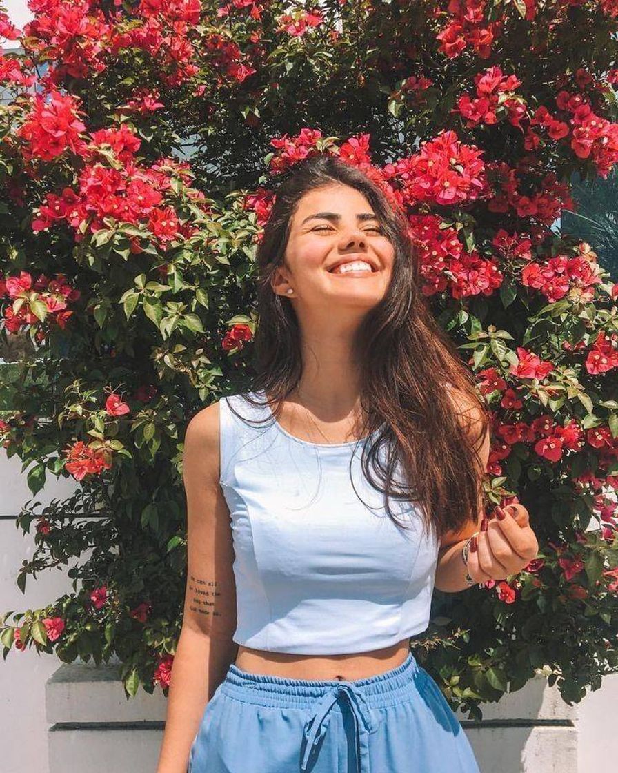 Social foto sorrindo