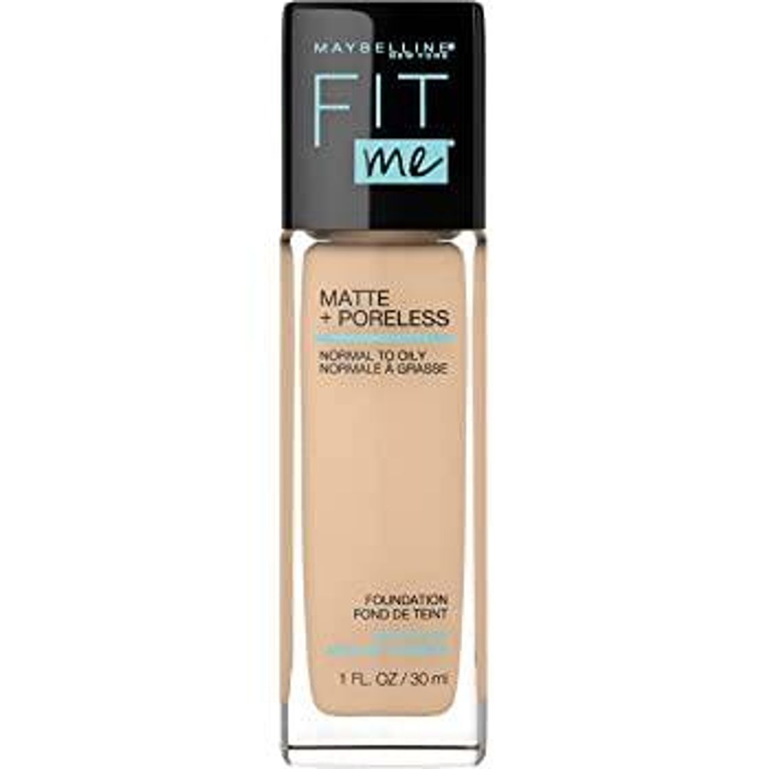 Moda Maybelline Fit Me - Base líquida mate y antiporos