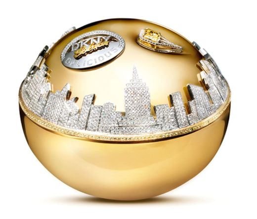 DKNY Golden Delicious Million Dollar Bottle ~ Art Books Events