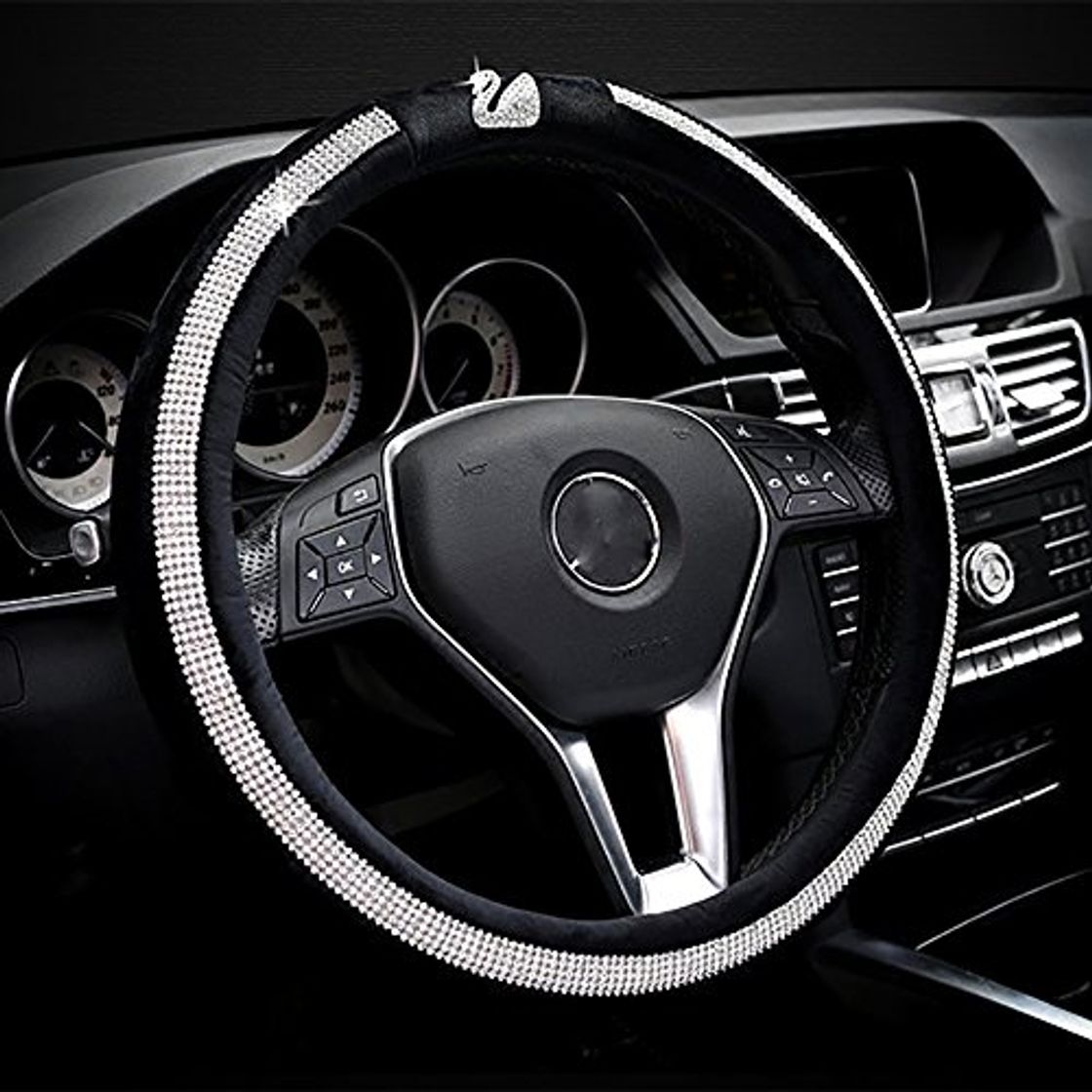 Product Car Steering Wheel Cover Los Diamantes De La Manera De La Cubierta