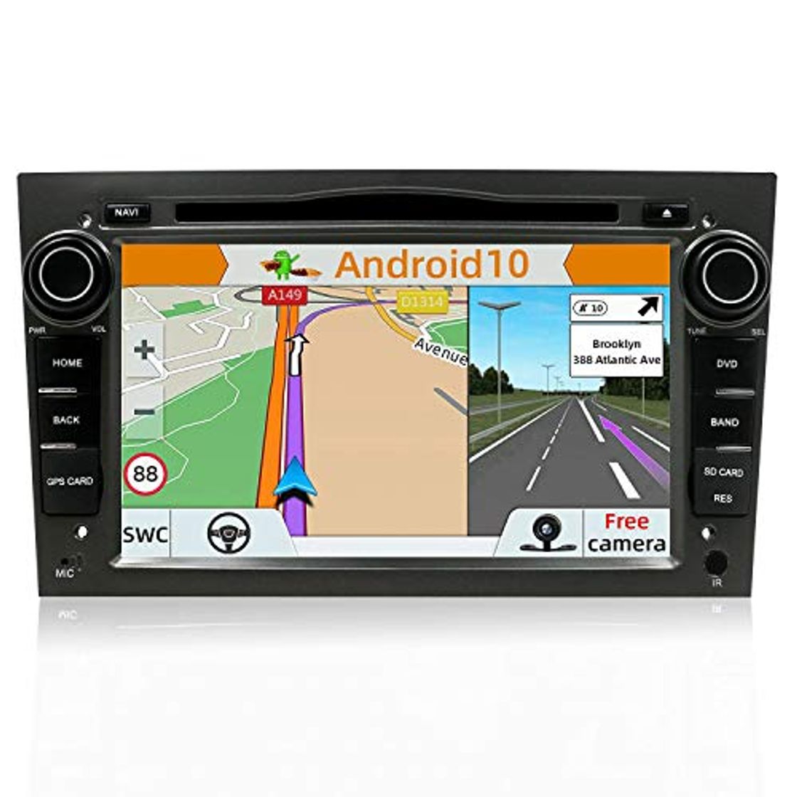 Product YUNTX Android 10 Autoradio para Opel Astra/Vectra/Zafira | 2 DIN | Cámara