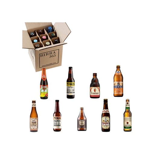 Caja degustación 9 cervezas diferentes