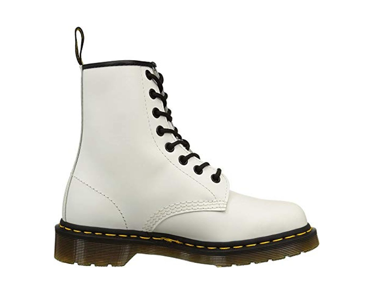 Social Dr. Martens 1460, Botas Militares Unisex Adulto, Blanco