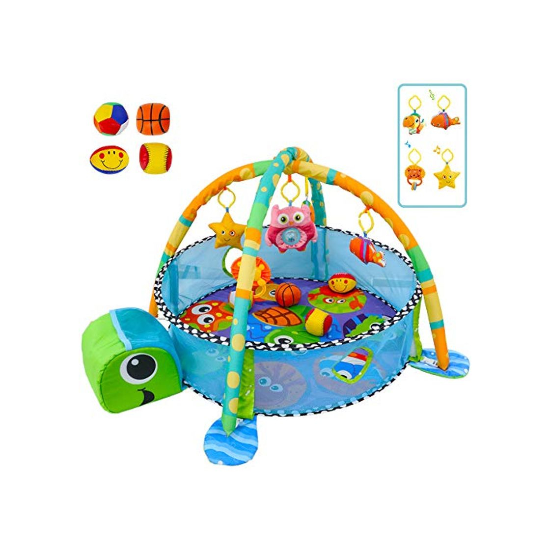 Social deAO Parque de Juegos Infantil Corralito Feliz para Bebé Centro de Actividades