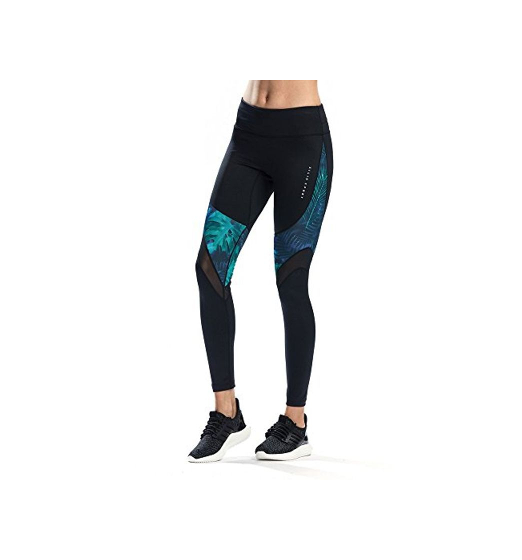 Products SILIK para mujer entrenamiento deportivo leggings deportivos pantalones largos de yoga gimnasio pantalones para correr medias Verde azure M