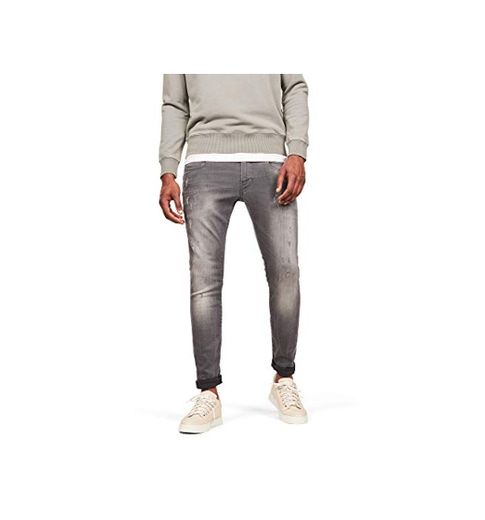 G-STAR RAW Revend Skinny Vaqueros, Light Aged Destroy 6132-1243, 31W