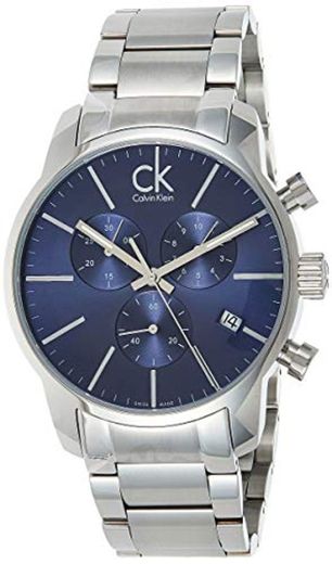 Calvin Klein Reloj de Cuarzo para Hombre con Correa de Acero Inoxidable