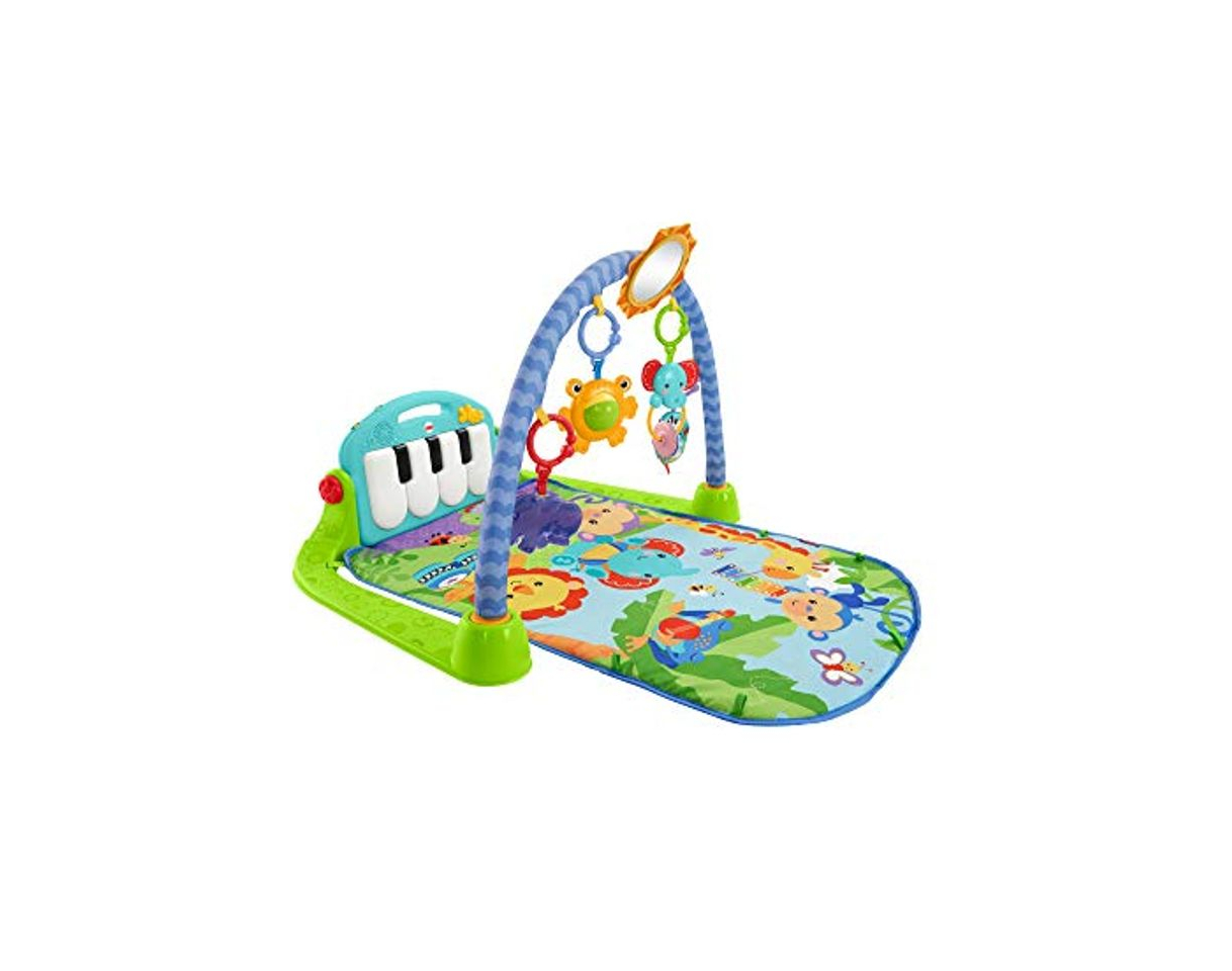 Social Fisher-Price Gimnasio-piano pataditas, manta de juego para bebé