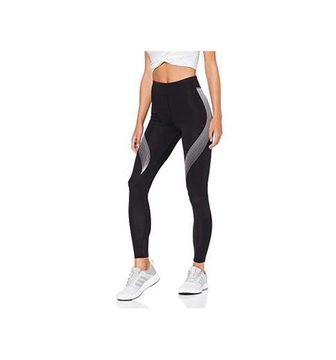 Marca Amazon - AURIQUE Bal181la18 - leggings deporte mujer Mujer, Negro