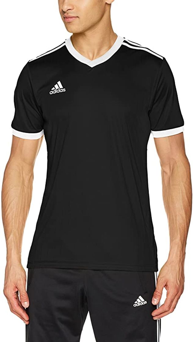 Social adidas Tabela 18 JSY Camiseta de Manga Corta, Hombre, Maroon
