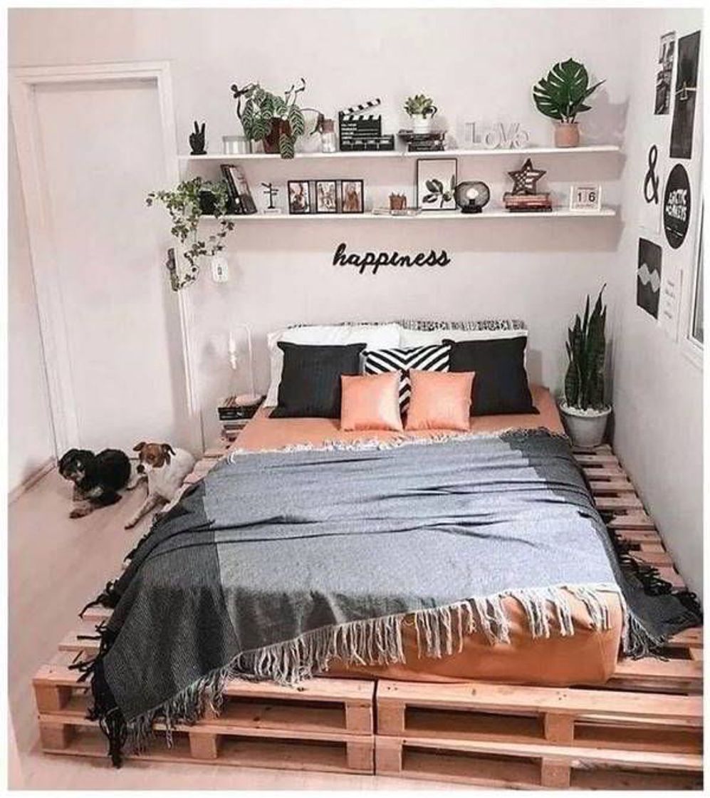 Moda Cama de pallet . 