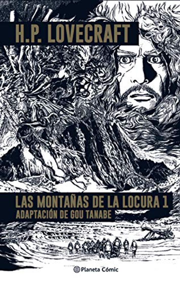 Libros Las Montañas de la Locura- Lovecraft nº 01/02: Adaptación de Gou Tanabe