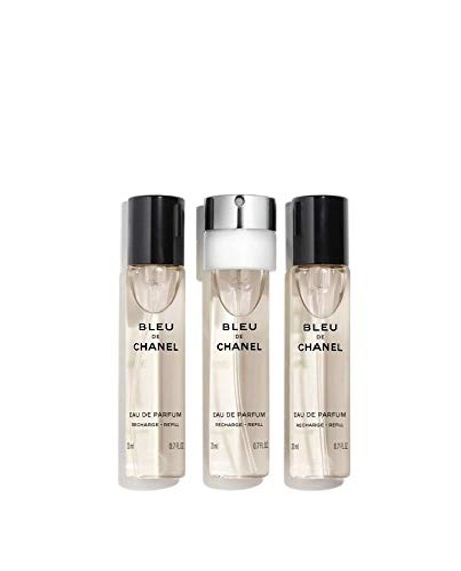 Lugar Chanel Bleu de Chanel Eau de Parfum 3 x 20 ml recharge