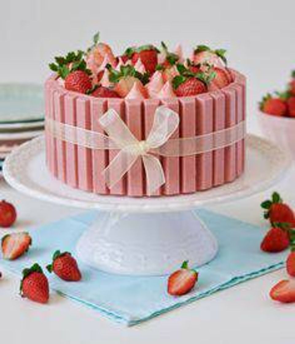 Social Bolo de morango 