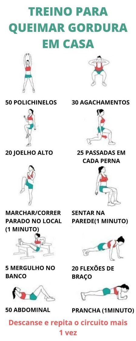 Fashion Exercícios para fazer em casa