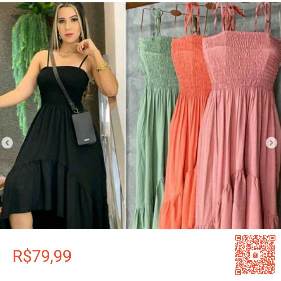 Social Vestido soltinho