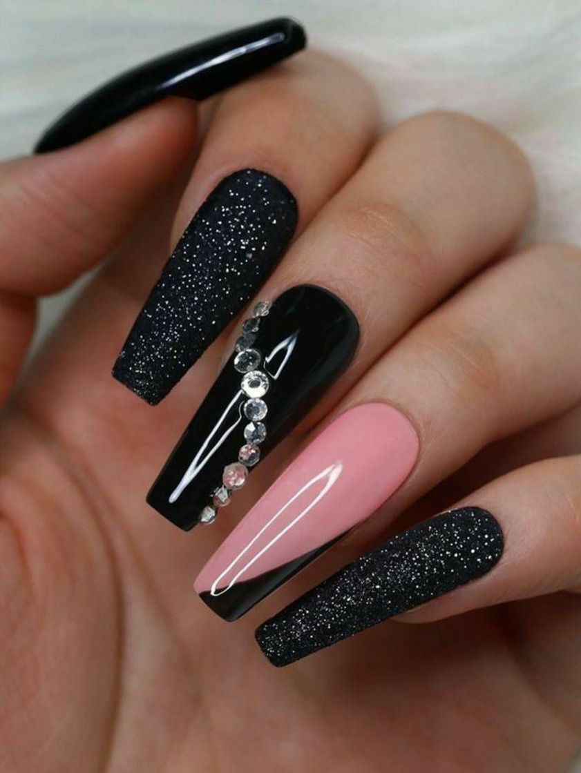 Moda Unhas com strass