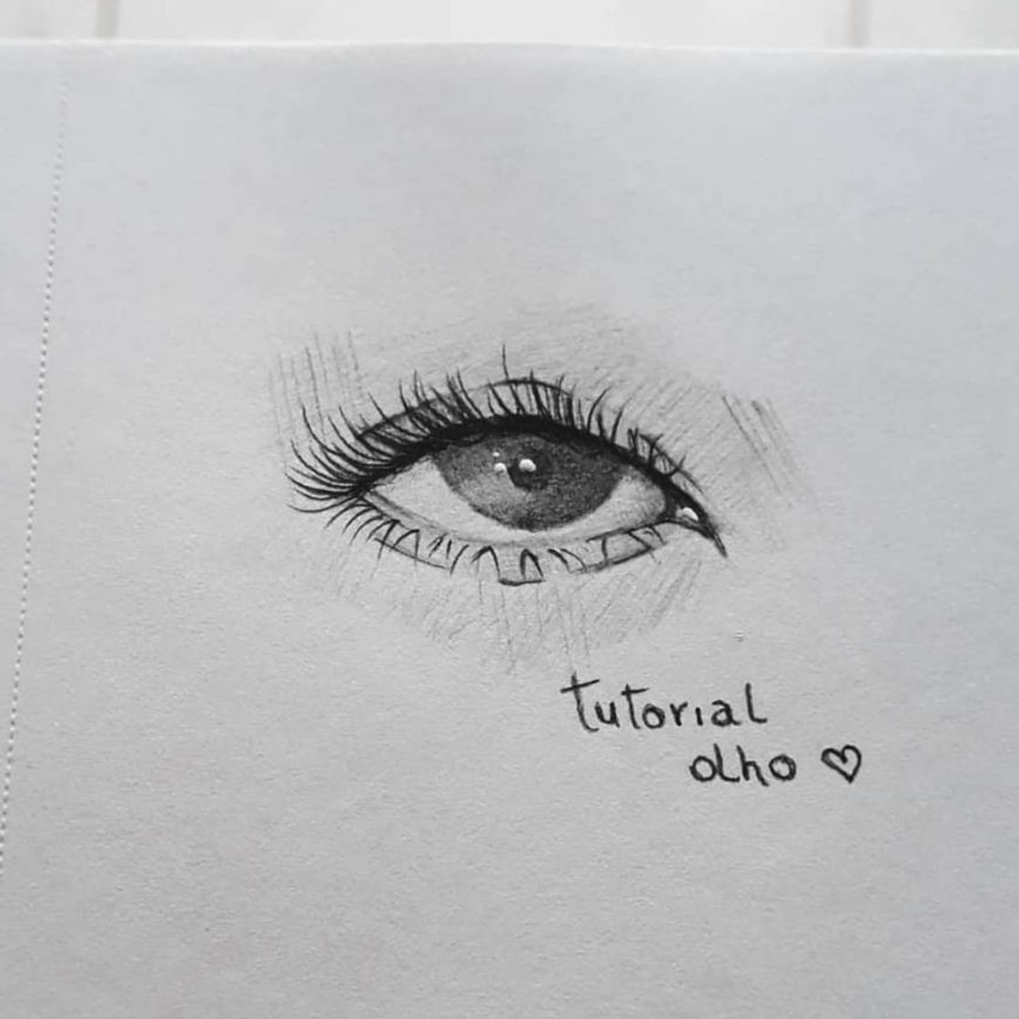 Moda tutorial de olhos draw 