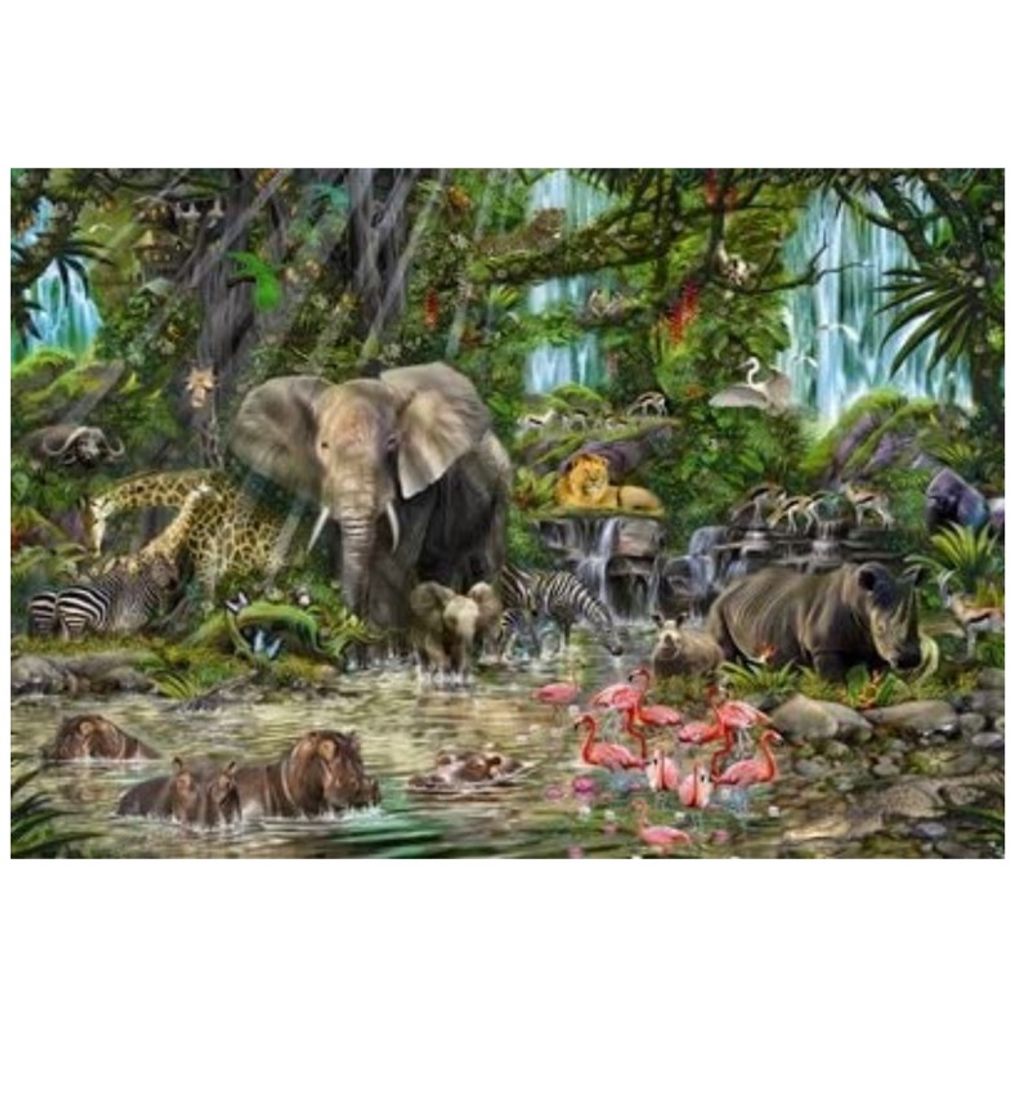 Moda Puzzle 2.000 piezas, Jungla africana (16013)