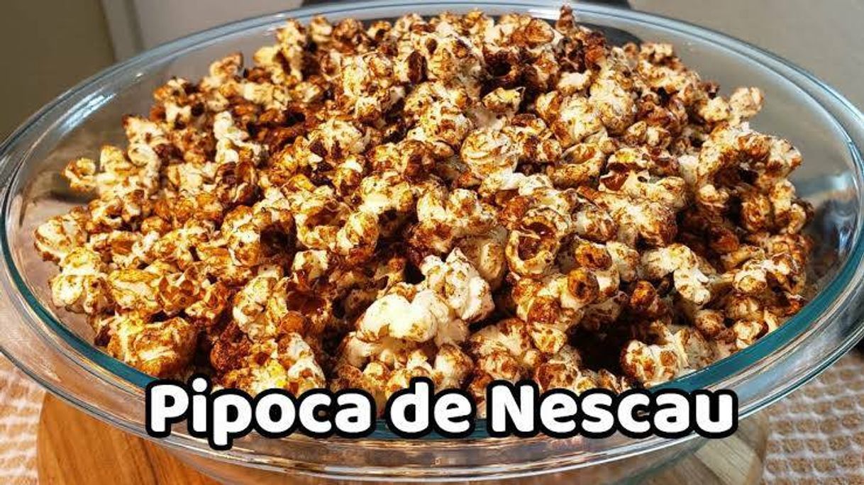 Moda Pipoca com Nescau uma delícia 