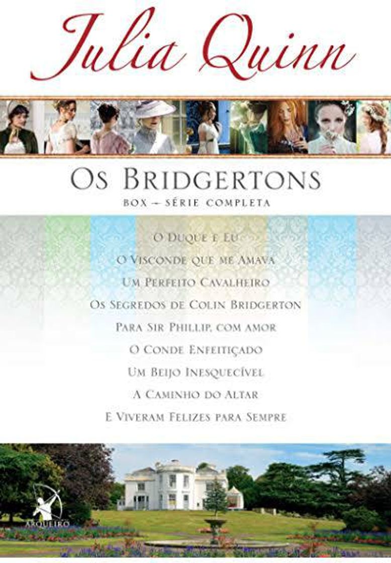 Moda Coletania de livros Bridgerton 