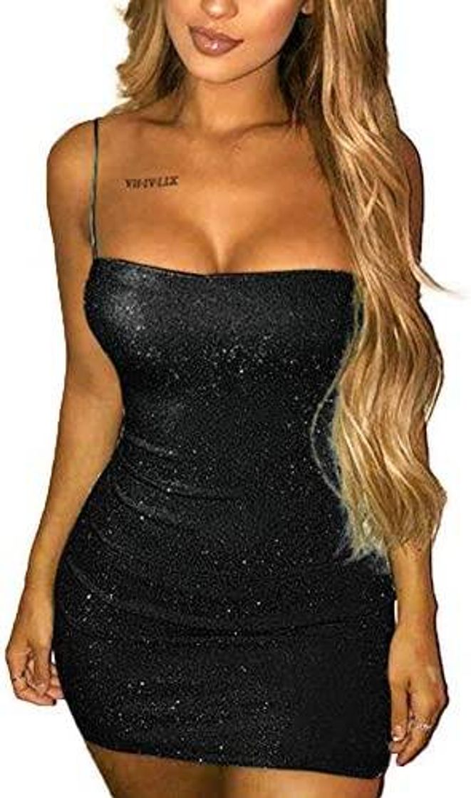 Moda Vestido preto de alcinha 