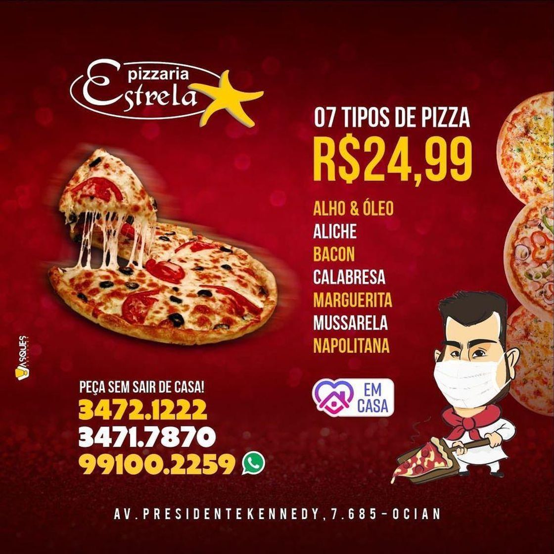 Restaurants Pizzaria Estrela da Ocian