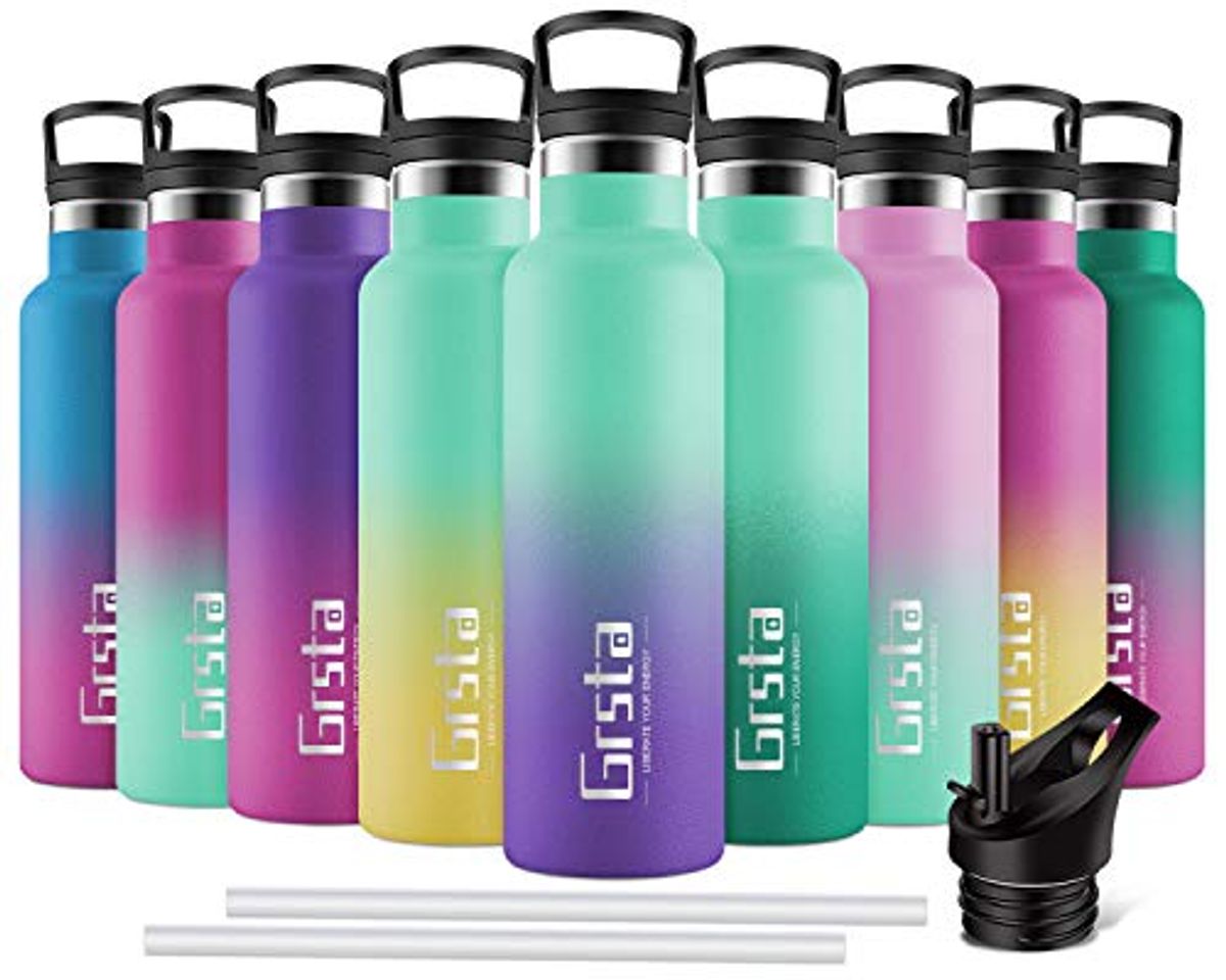 Social Grsta Botella Agua Acero Inoxidable - Termo Para Agua Fria 350ml