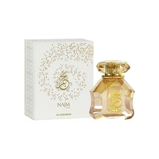 Najm oro aceite de perfume por al Haramain exclusivo